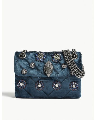 kurt geiger velvet mini kensington bag
