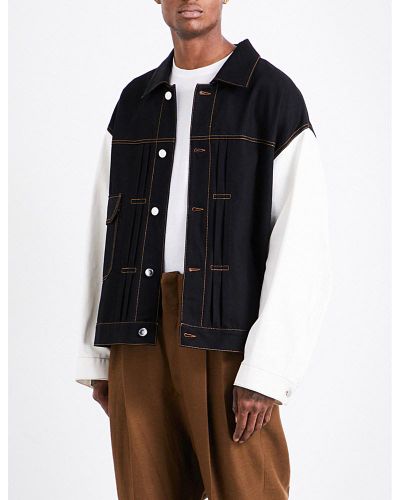 raf simons oversized jacket