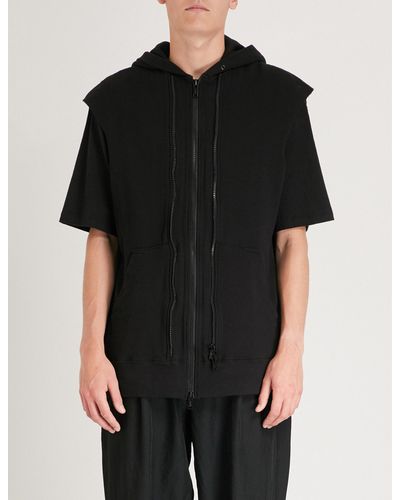 Undercover The Vesh-ches Cotton-jersey Hoody in Black for Men - Lyst