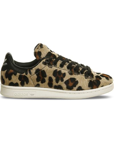 stan smith pony hair leopard