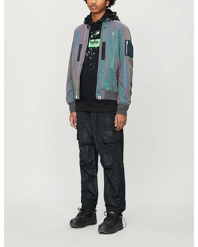 bape reflective jacket