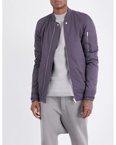 plum bomber jacket