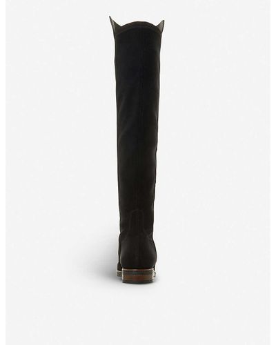 dune tropic black boots