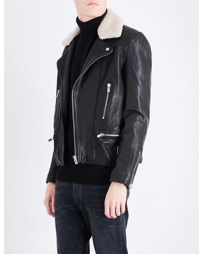 the kooples shearling jacket