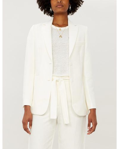 maje white jacket