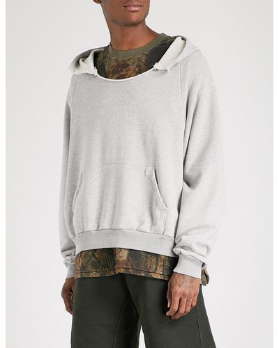 yeezy season 5 rip hoodie heather grey