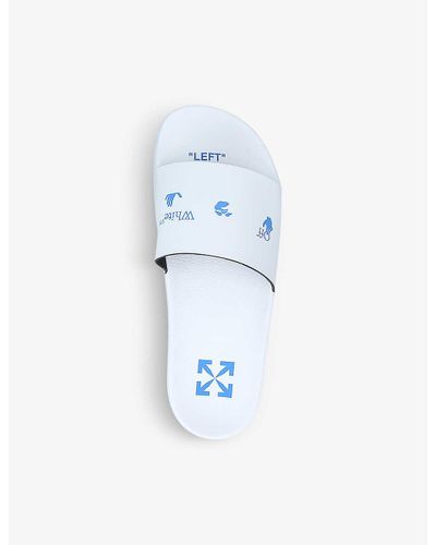 off white logo sliders