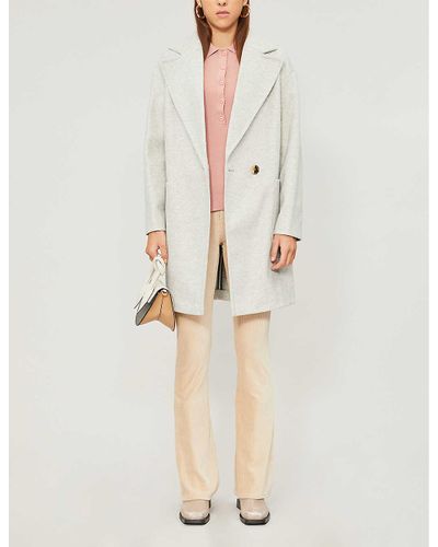 topshop marla slouch coat