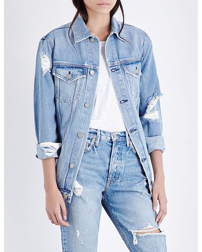 grlfrnd daria denim jacket