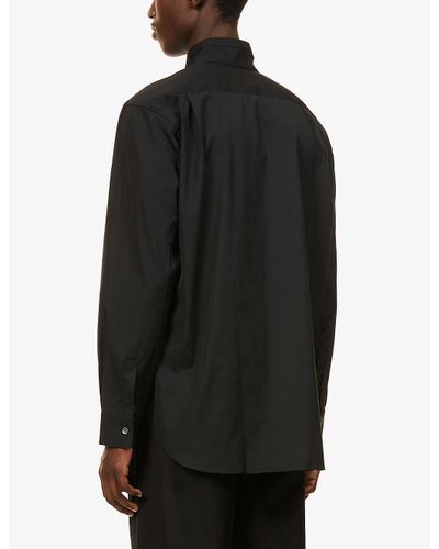 comme des garcons collared shirt