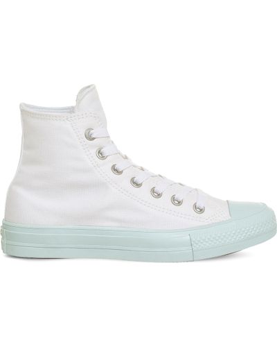 converse lunarlon white