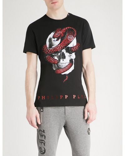 philipp plein snake t shirt
