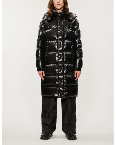 moncler long puffer jacket