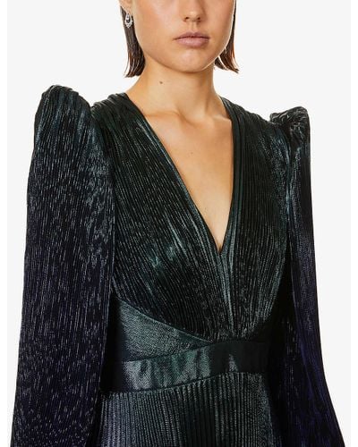 givenchy metallic gown
