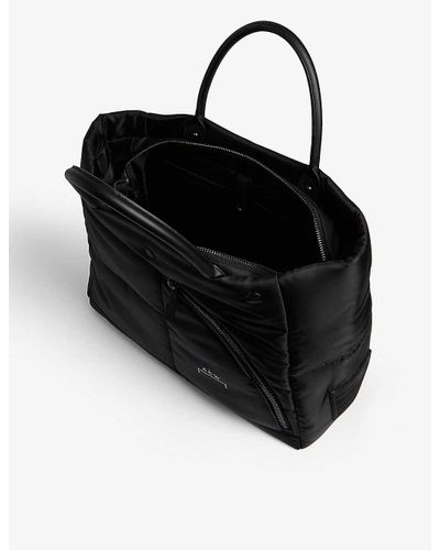 nylon puffer tote