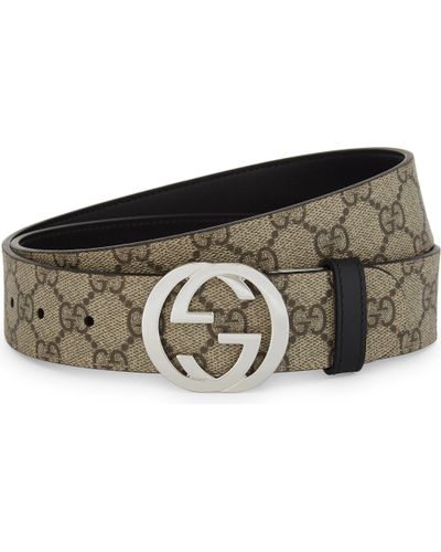 gucci reversible gg supreme belt