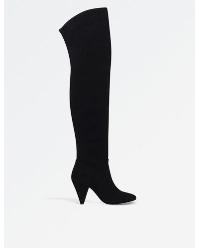 kurt geiger violet boots