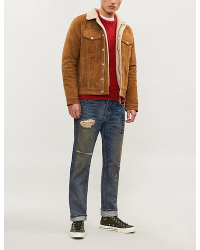 shearling trucker jacket