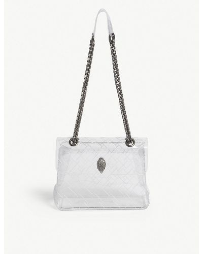 mini kensington transparent shoulder bolsa