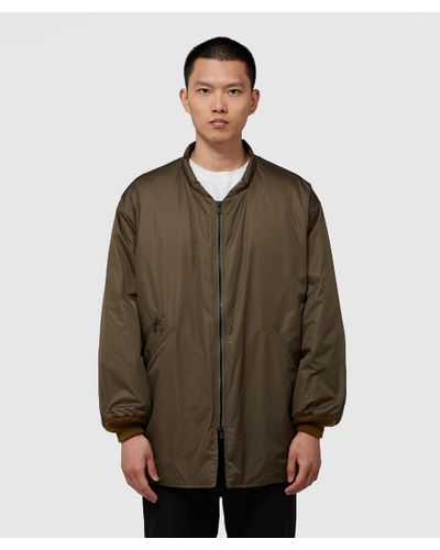 needles stand collar down coat