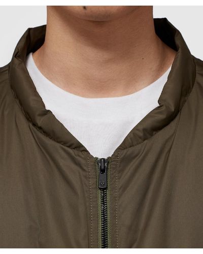 needles stand collar down coat
