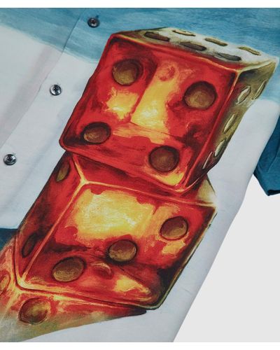 ディズニープリンセスのベビーグッズも大集合 Stussy ステューシーstussy 21ss Shirtシャツ Painting Dice シャツ Fundacjabirn Pl