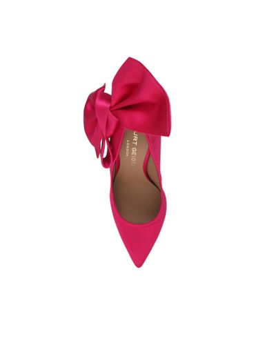 Kurt Geiger Synthetic Evie Court Shoes in Pink - Lyst