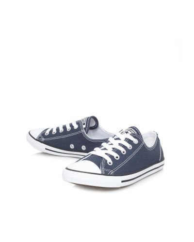 Converse Canvas Ct Dainty Low in Navy (Blue) - Lyst
