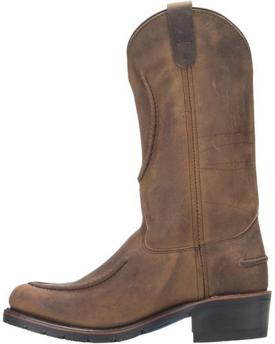 double h moc toe boots