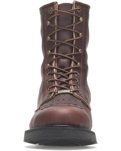 double h lacer work boots