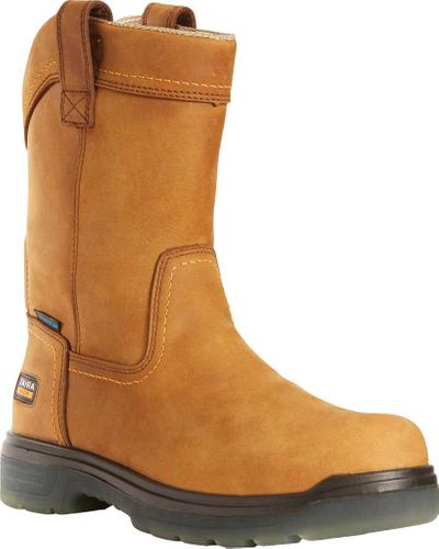 ariat turbo pull on