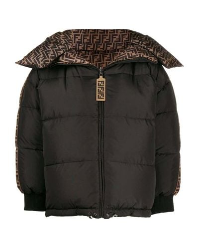 Fendi puffer coat hotsell