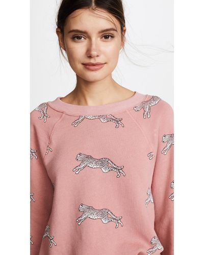 wildfox leopard sweatshirt