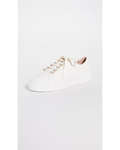stuart weitzman excelsa leather sneaker