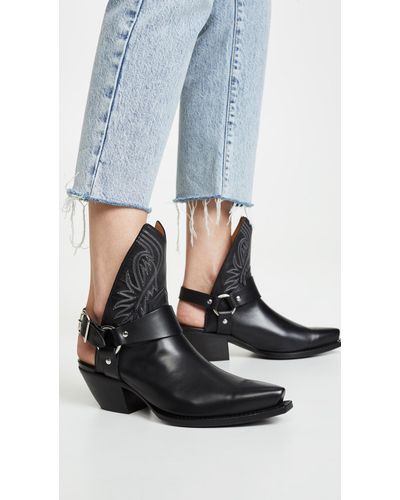 r13 ankle harness half platform boot