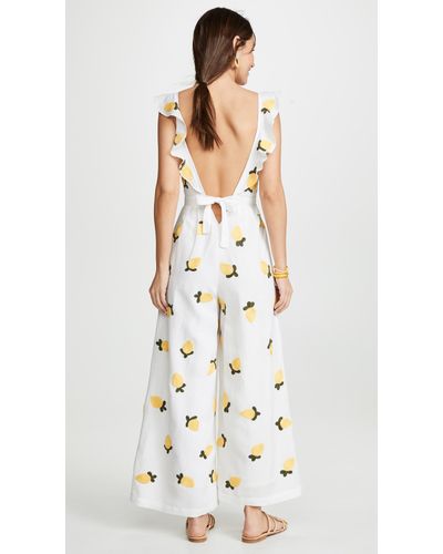 Red carter allison jumpsuit Clearance