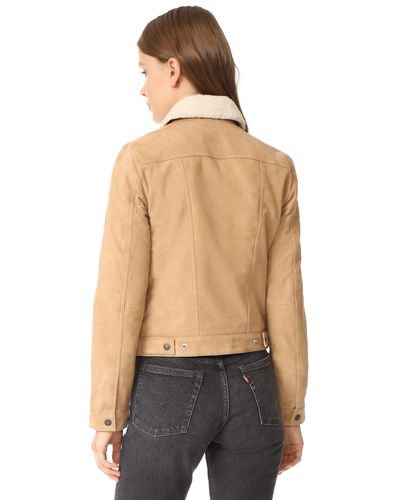 levis suede jacket womens