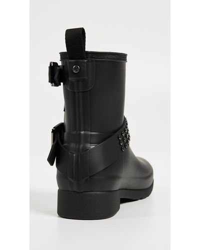 hunter refined biker boot