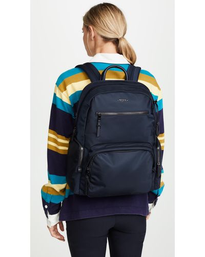 tumi voyageur carson nylon backpack