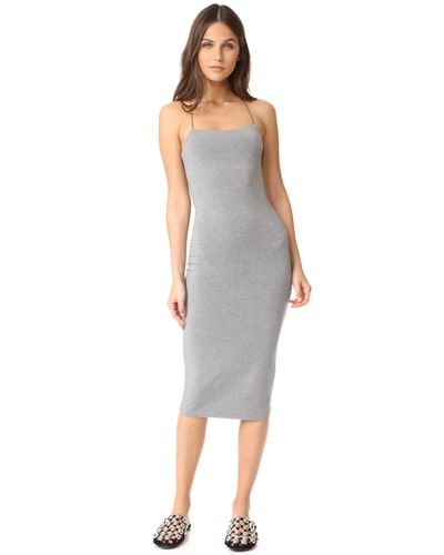 alexander wang strappy tank dress
