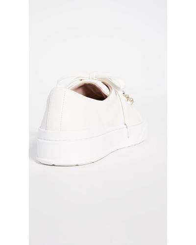 stuart weitzman excelsa leather sneaker