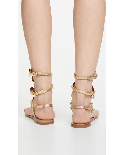 patos disk gladiator sandal