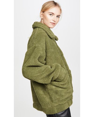 i am gia pixie coat khaki
