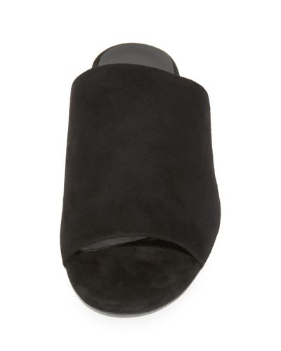 black flat slides