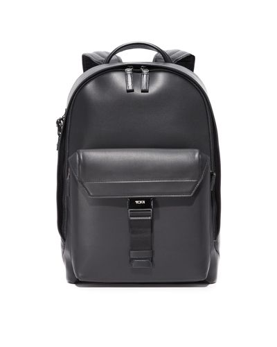 Tumi Morrison Leather Backpack in Black - Lyst