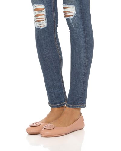 Tory burch minnie light oak Clearance