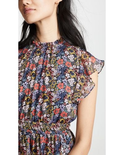 shoshanna amora silk dress