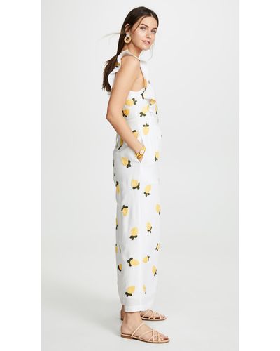 Red carter allison jumpsuit Clearance