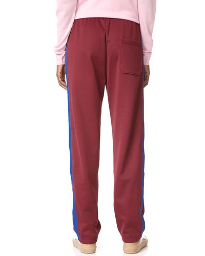 synthetic track pants