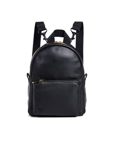 state black backpack